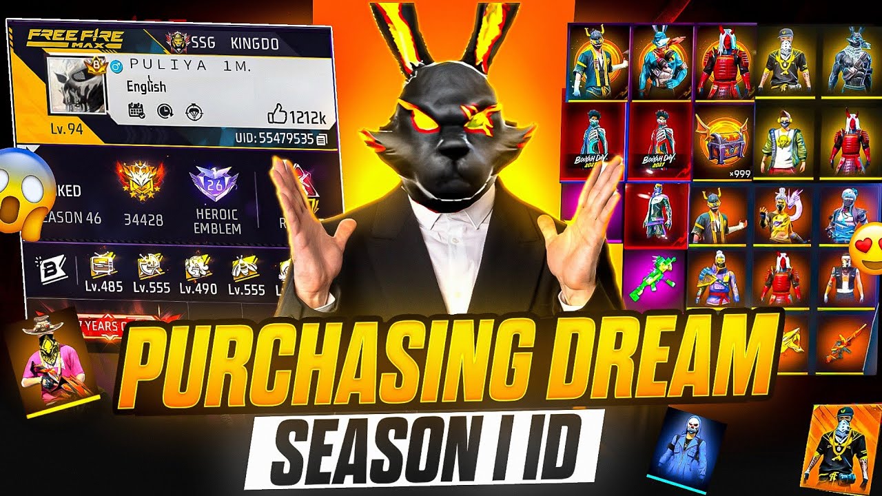 🎉 Finally Purchased My Dream Free Fire ID Worth ₹1 Crore! 💎 All Evo Guns Maxed Out🔥Garena Free Fire