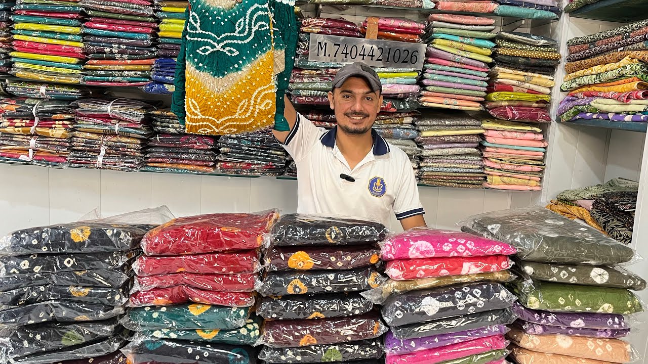 ☎️74044-21026| होलसेल में बंधेज के सूट|#viralvideo #onlineshopping #fashion #viral 