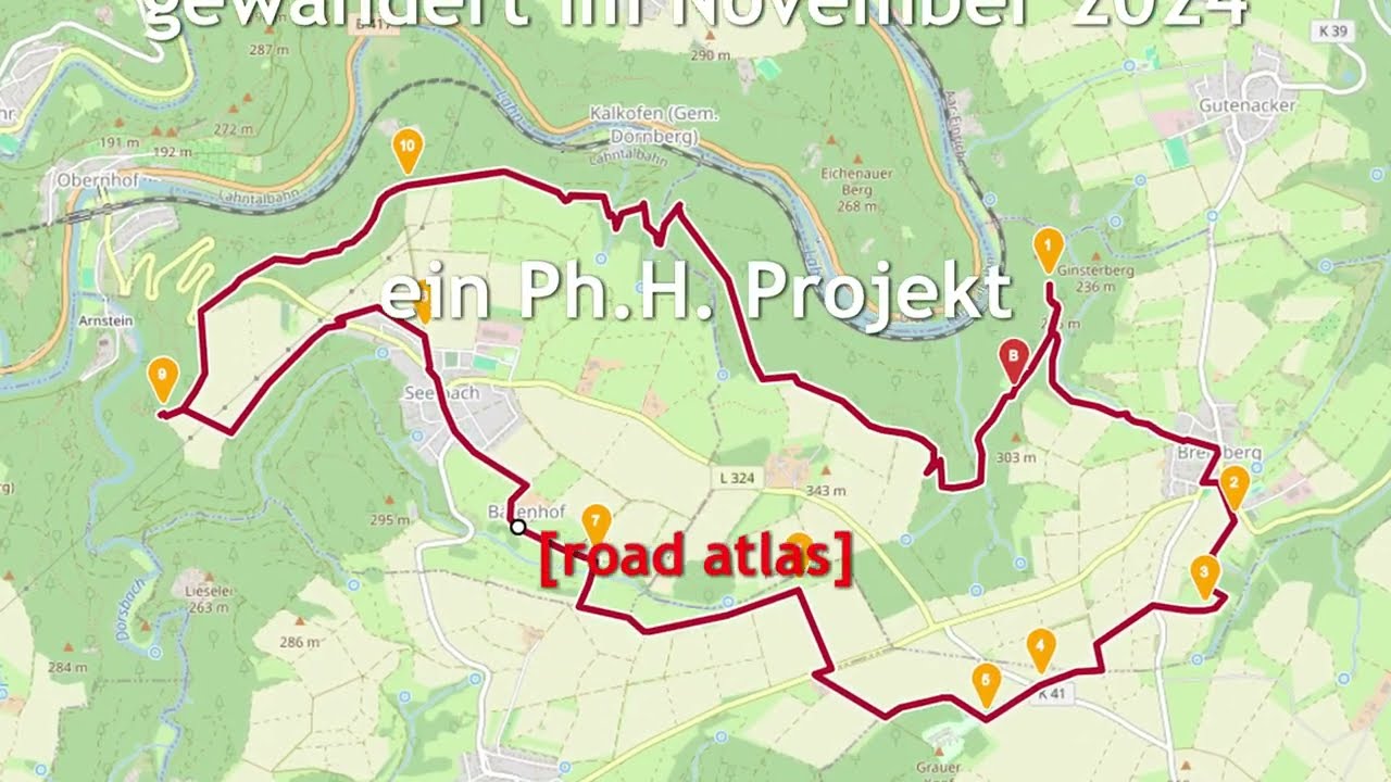 Wanderung: Klosterweg - Lahn