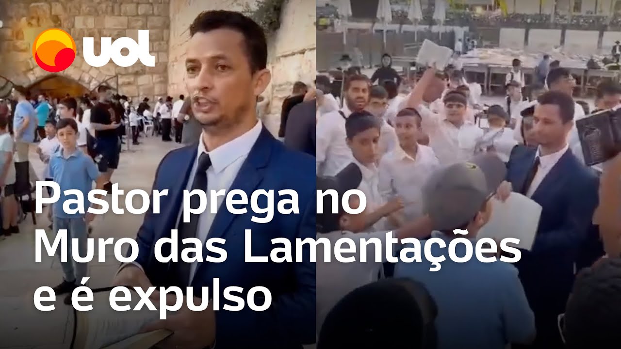 Pastor prega no Muro das Lamentações e é expulso; Entenda porque ato é ofensivo