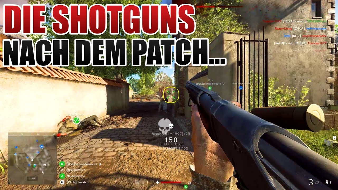 Sind die Shotguns jetzt zu stark? Battlefield 5