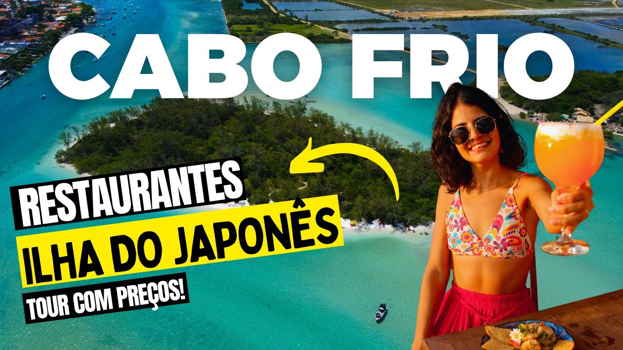 DICA DE RESTAURANTES NA ILHA DO JAPONÊS EM CABO FRIO - RJ