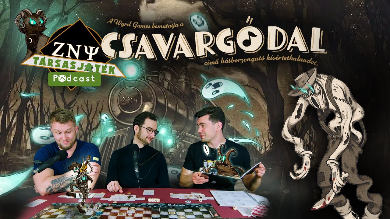 A vonat nem vár ... | Csavargódal társasjáték bemutató és végigjátszás