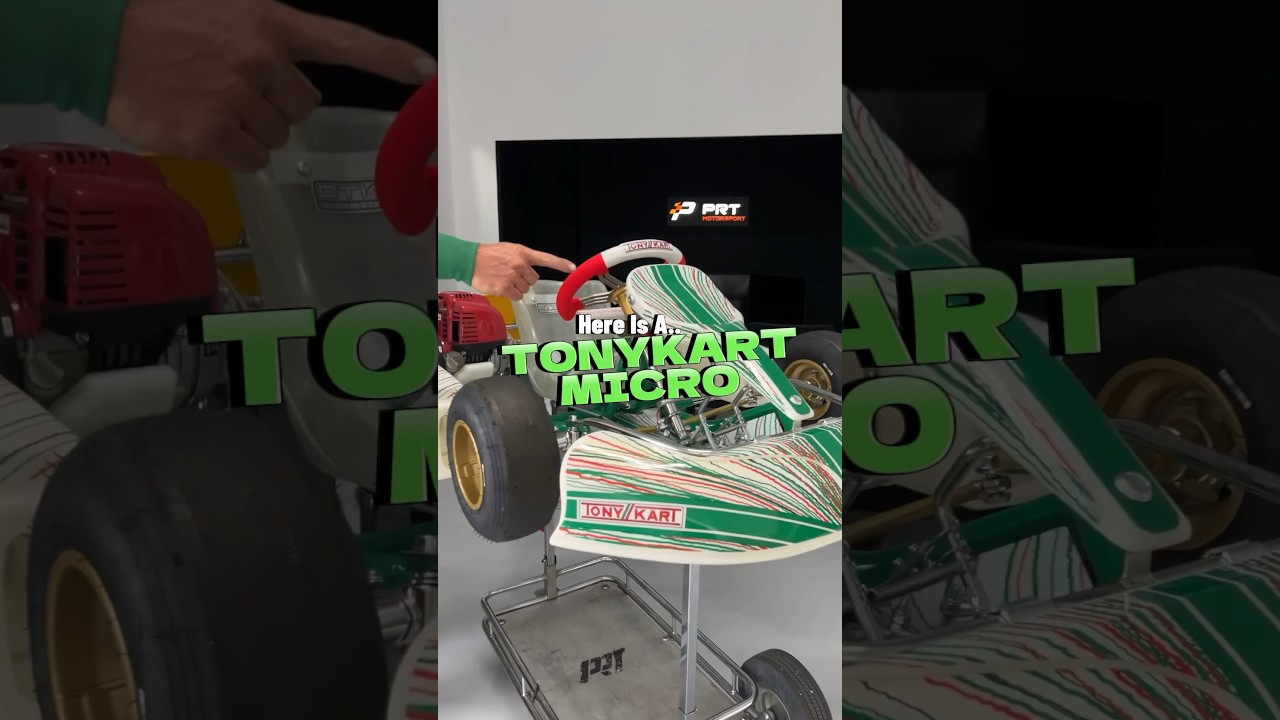 TONYKART Micro with Honda GX35cc for drivers 5-7 years old #karting #kart #kartracing ​⁠