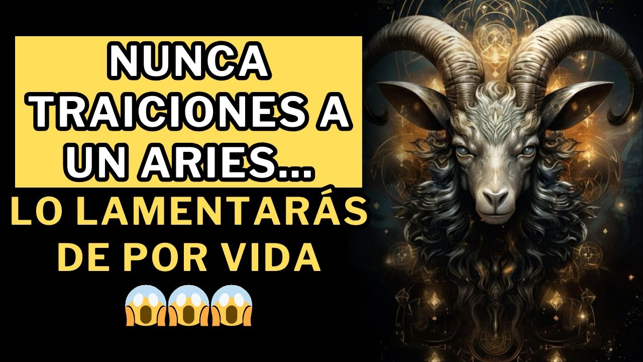 Así es Aries cuando es traicionado