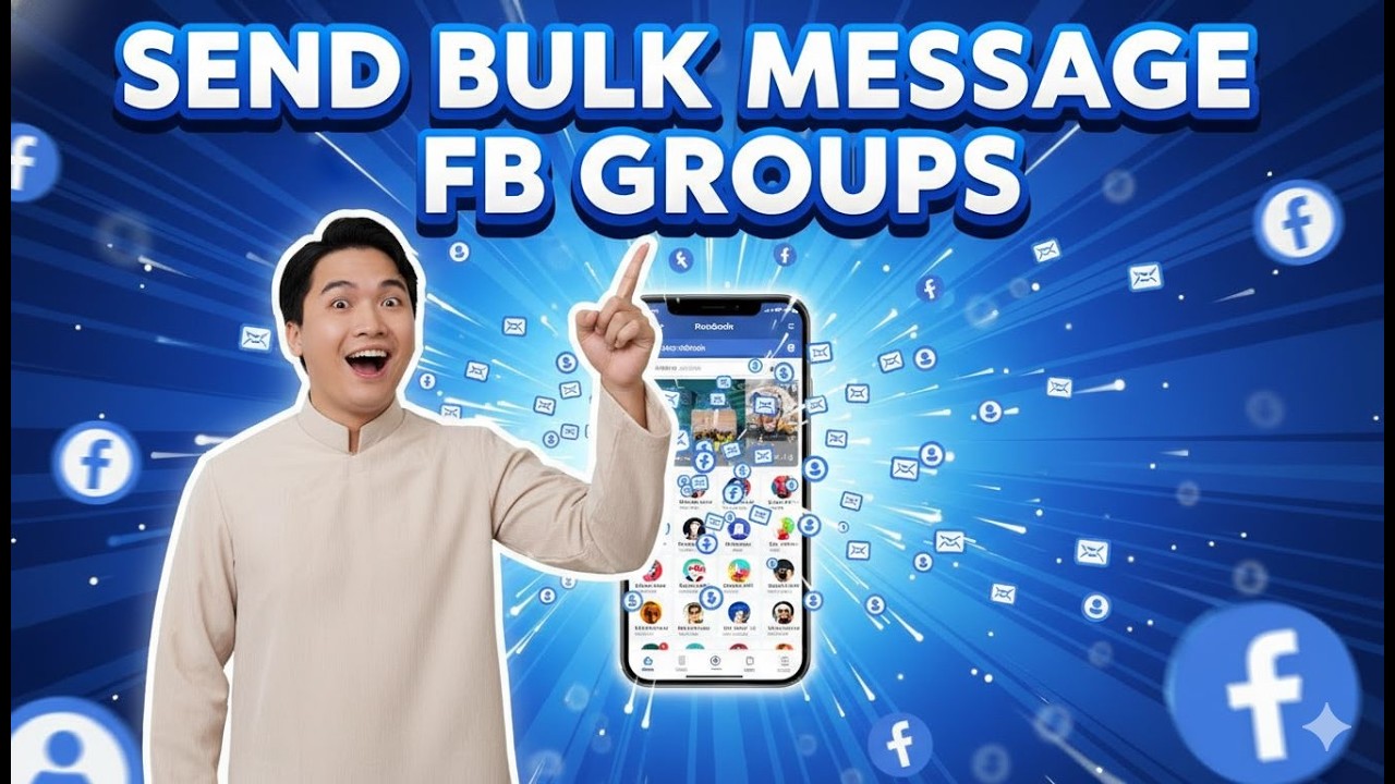How to Send Bulk Message to All Facebook Group Members Safely