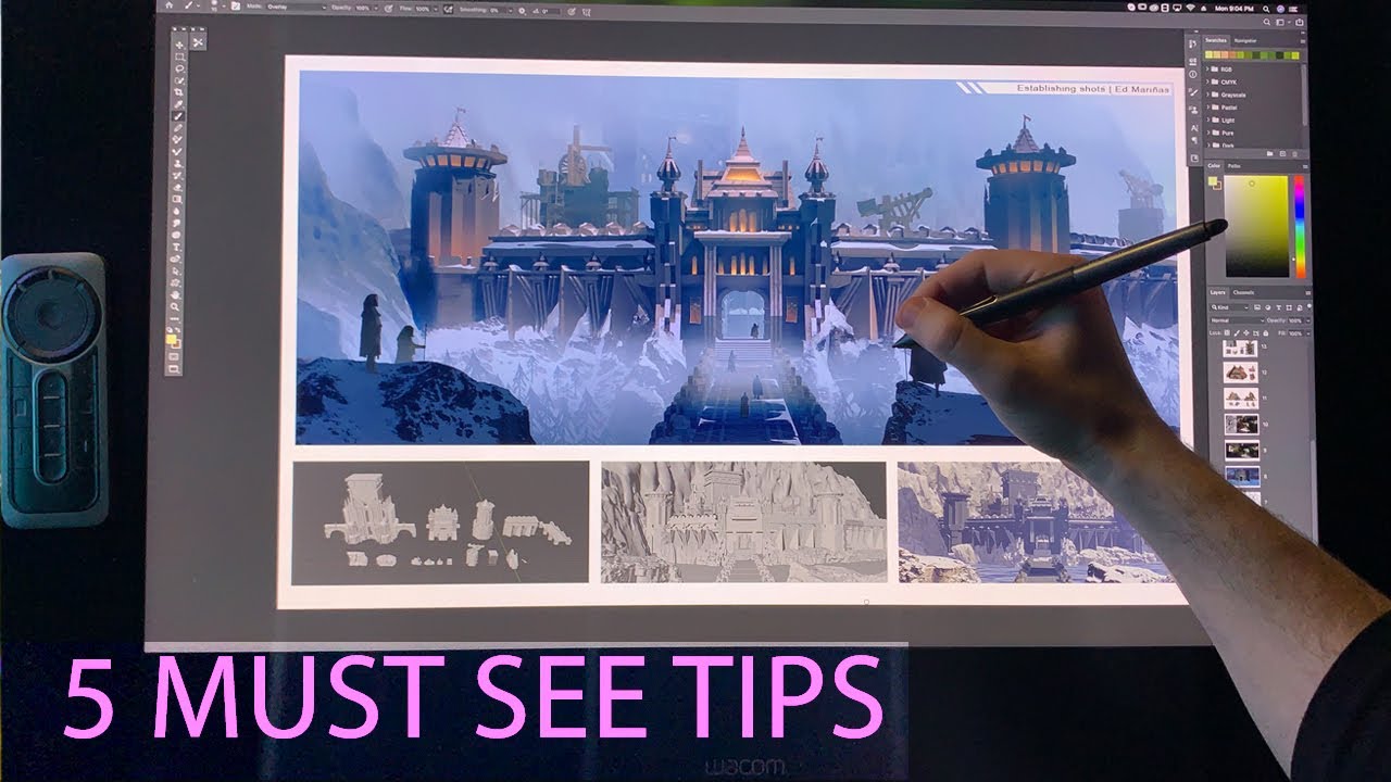 Create a Stunning & Marketable Portfolio for Concept Art