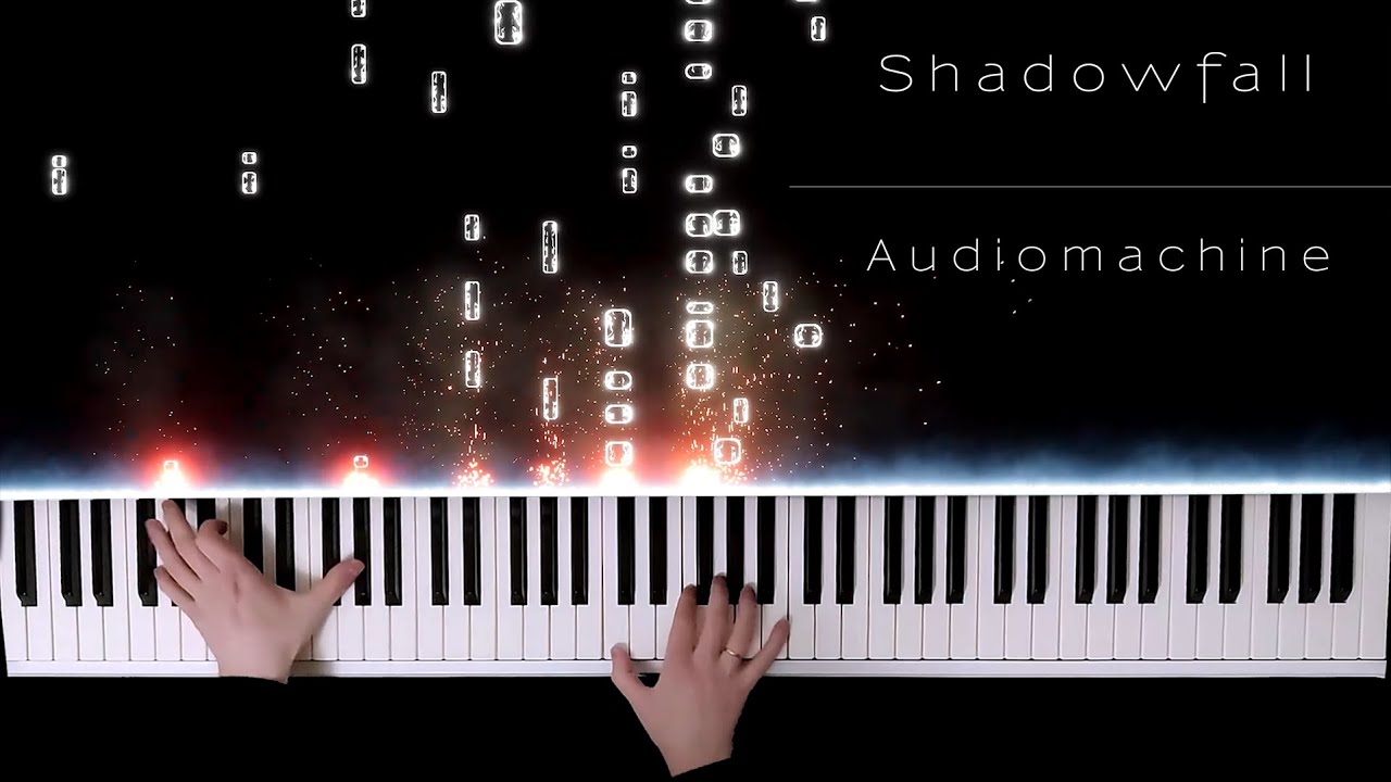 Audiomachine - Shadowfall (Piano cover + Sheets)