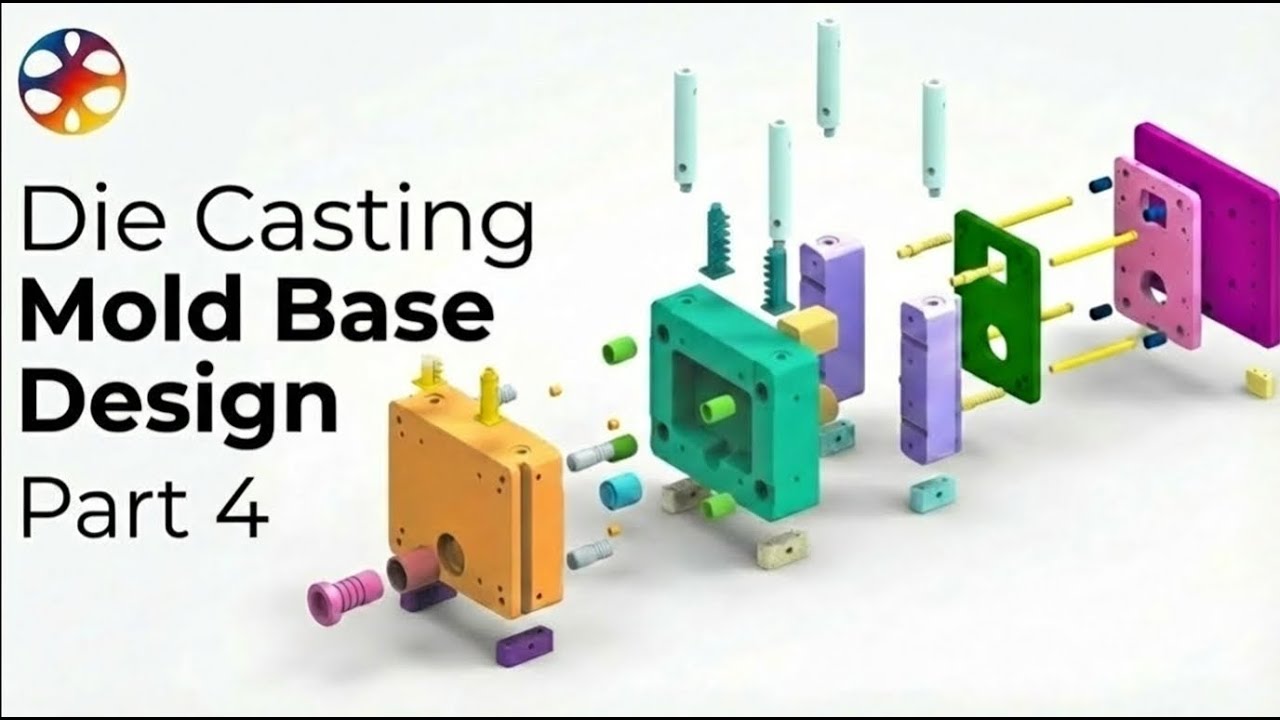 Siemens NX Die Casting Mold Base | Part 4: Sprue Bush & Cooling Ring Design