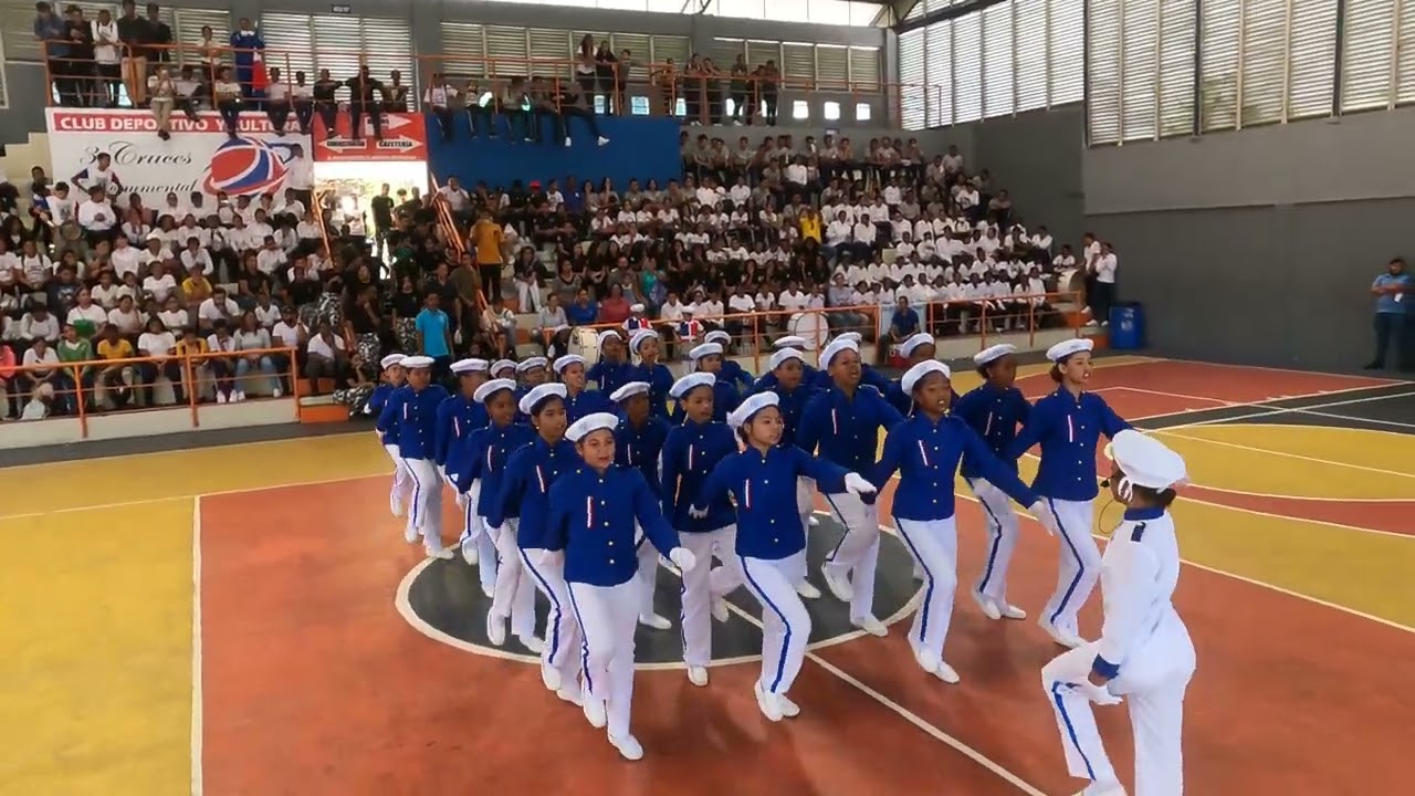 Marcha Ganadora Escuela de Pontezuela Abajo. Competencia distrital de Marchas coordinadas