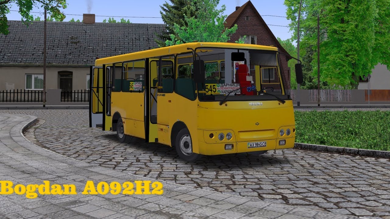 Маршрут № 105 Читогорская область на автобусе Hyundai Bogdan