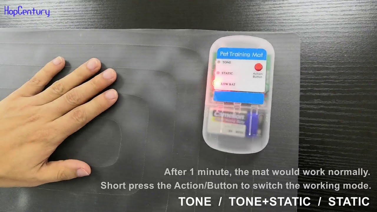 Upgrade Electronic Pet Training Scat Deterrent Shock Mat for Dogs Cats
