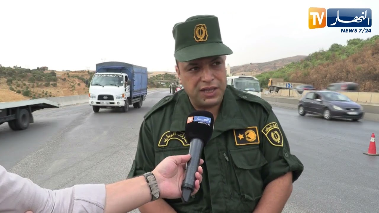 البويرة: للصيانة.. تحويل مركبات الوزن الثقيل من منحدر الجباحية إلى الطريق الوطني 5
