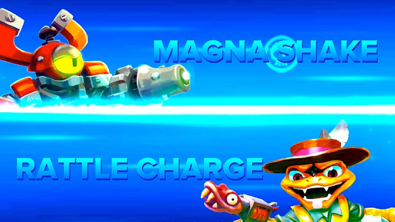 Skylanders Swap Force PVP - Magna Shake VS Rattle Charge