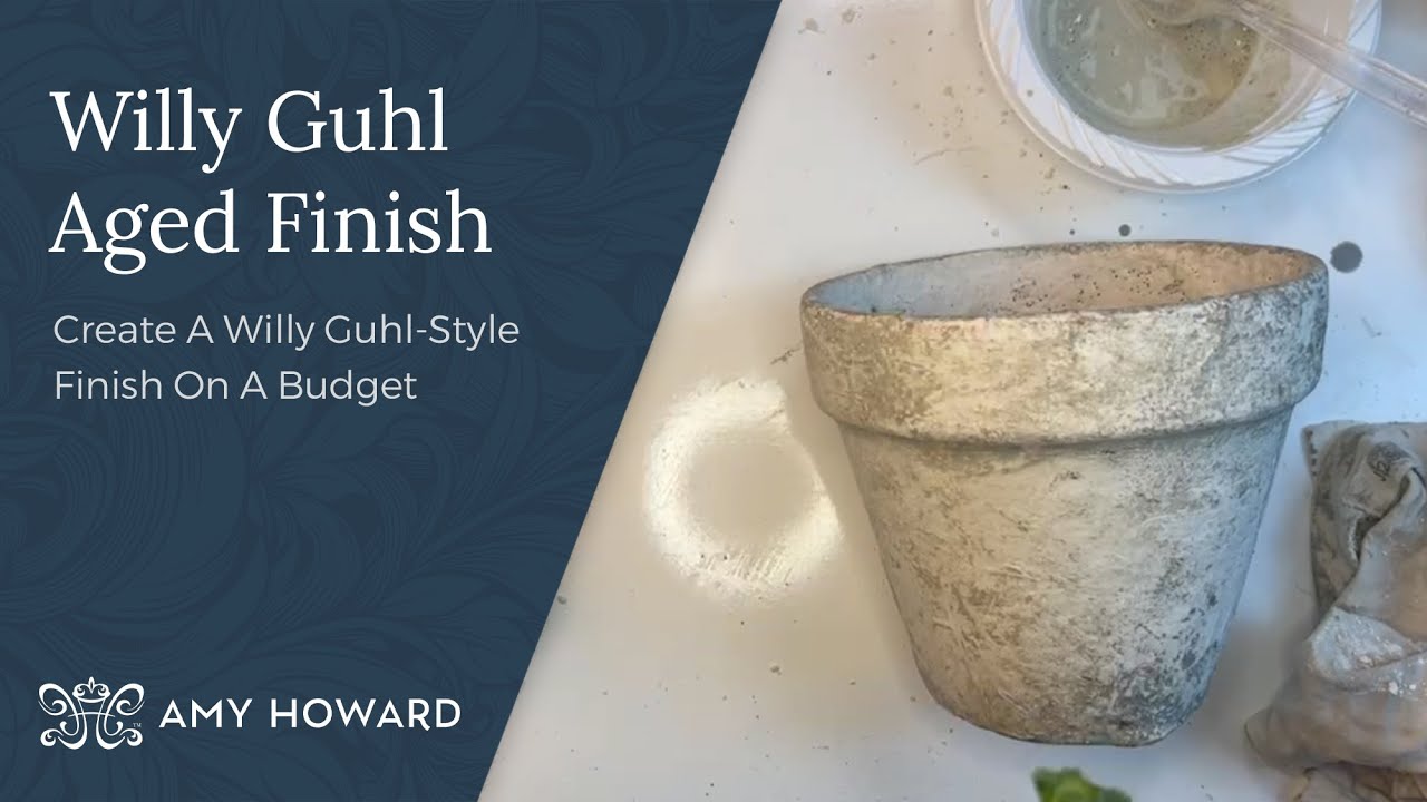 Finish Fridays with Amy Howard: Create Your Own Willy Guhl-Style Planter!