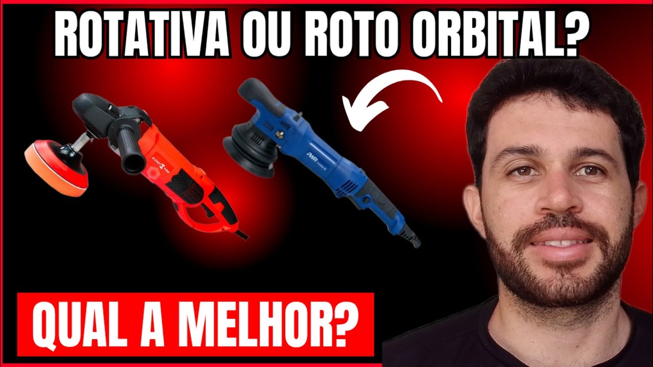 POLITRIZ ROTATIVA ou ROTO ORBITAL? Descubra QUAL é a MELHOR para você!”