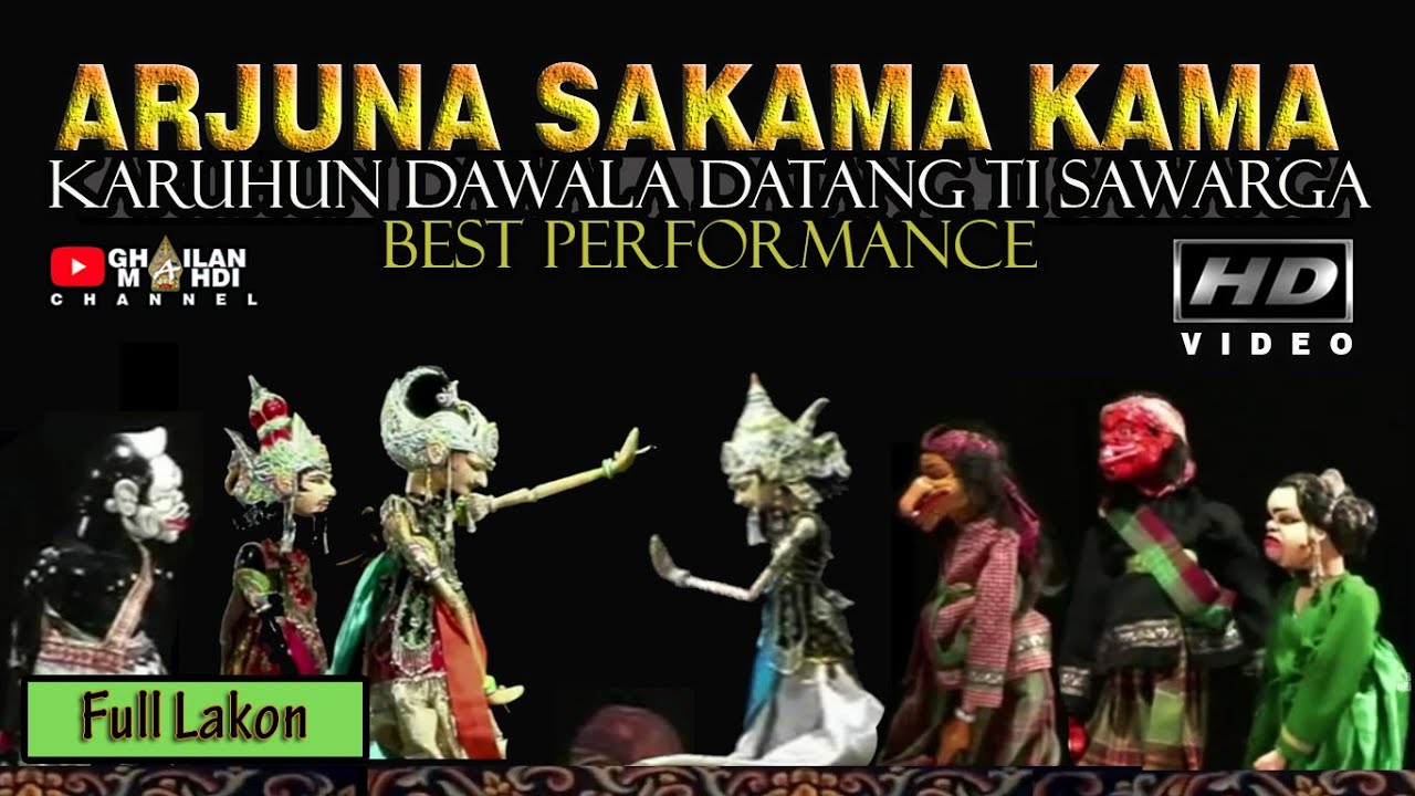 Karuhun Dawala Turun Kadunya Wayang Golek Bodor Asep Sunandar Sunarya Full Video Lakon HD
