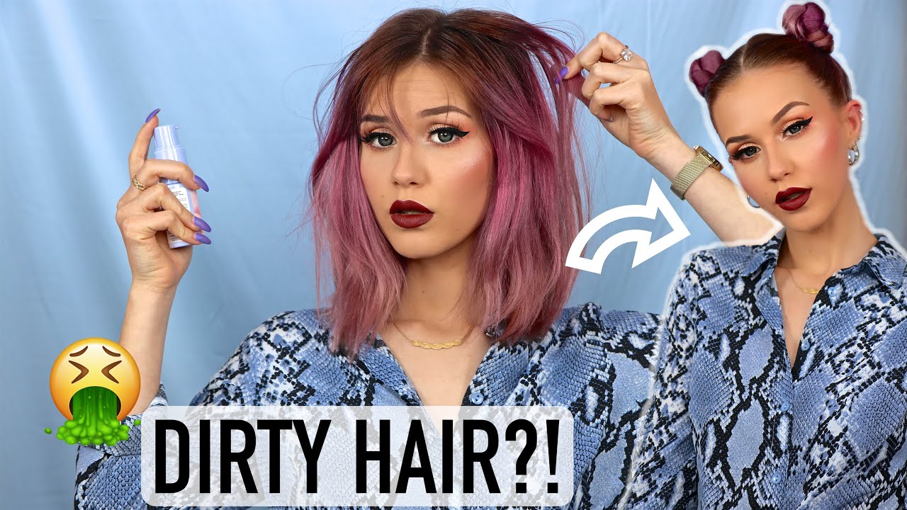 4 Hairstyles for SUPER DIRTY Hair 😳