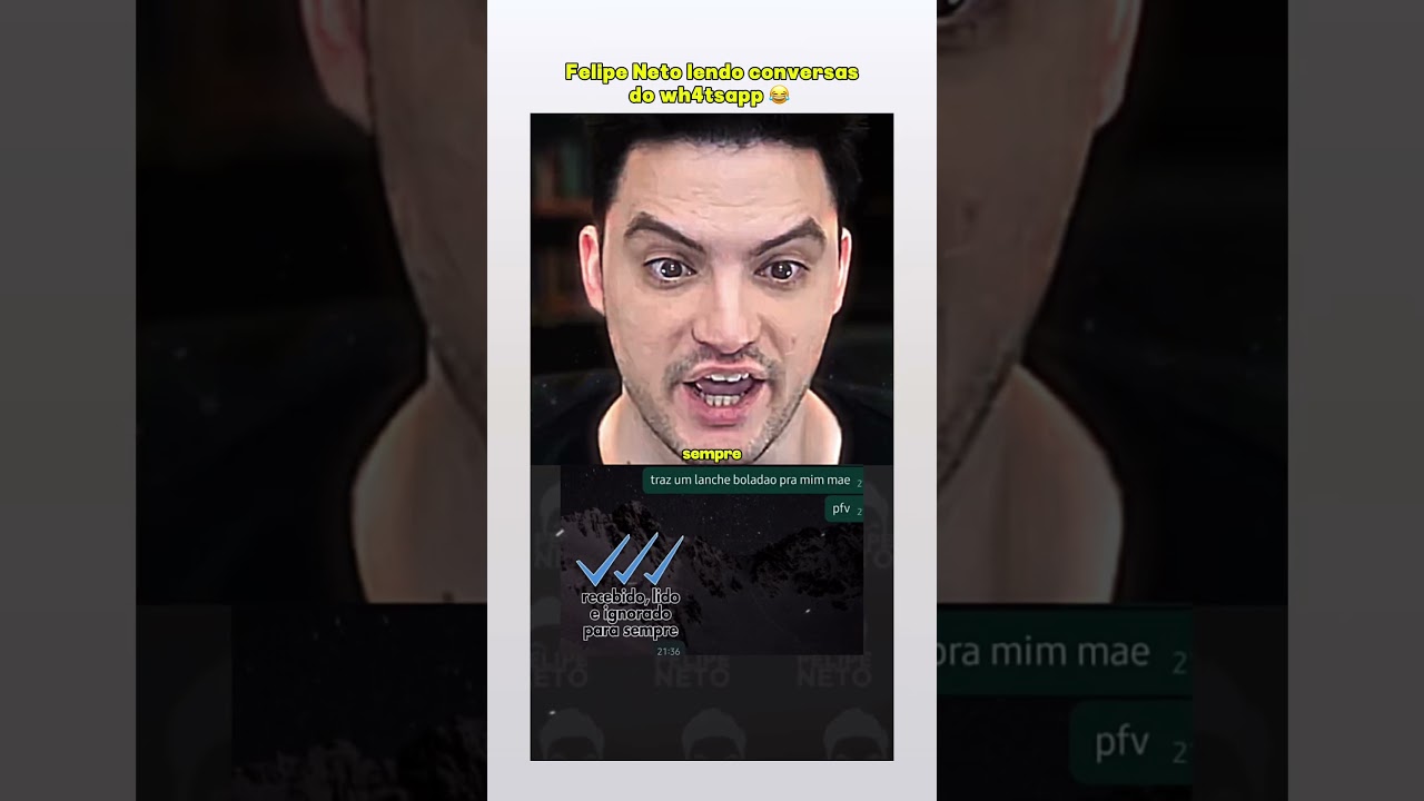 Melhores conversas do wh4tsapp 😂 #felipeneto