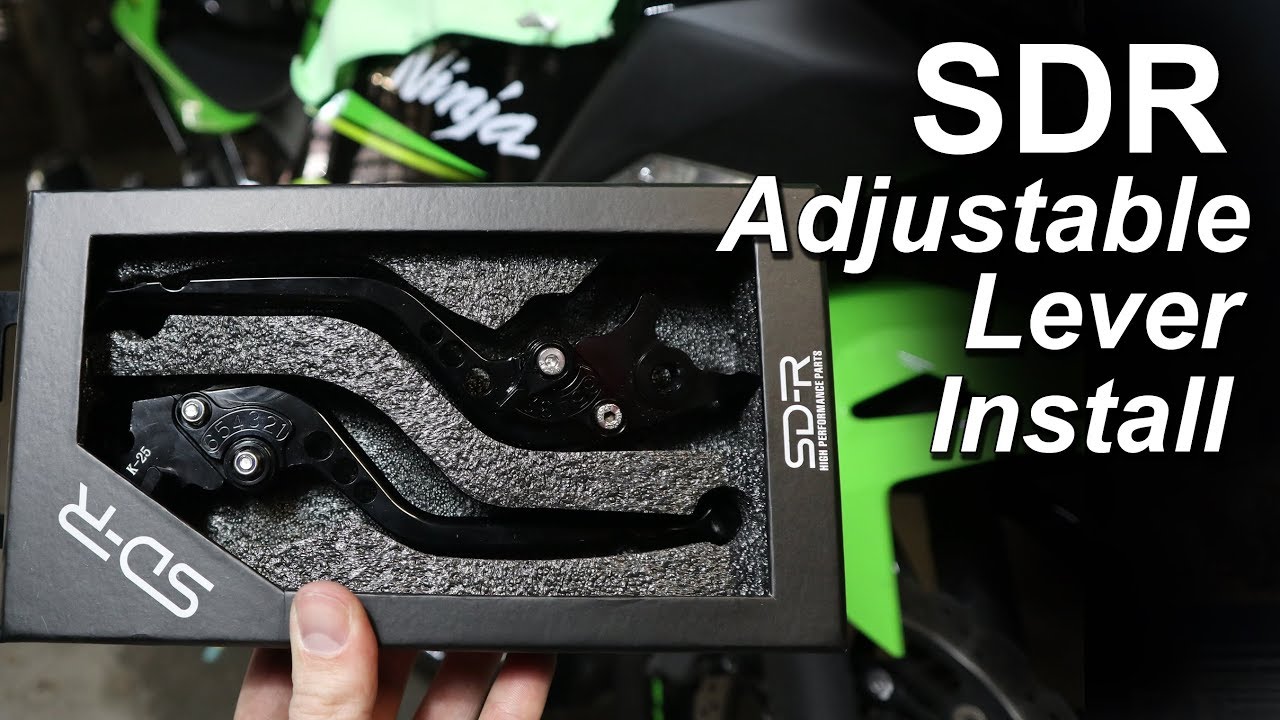 Ninja 400 Adjustable Levers Install - How-To