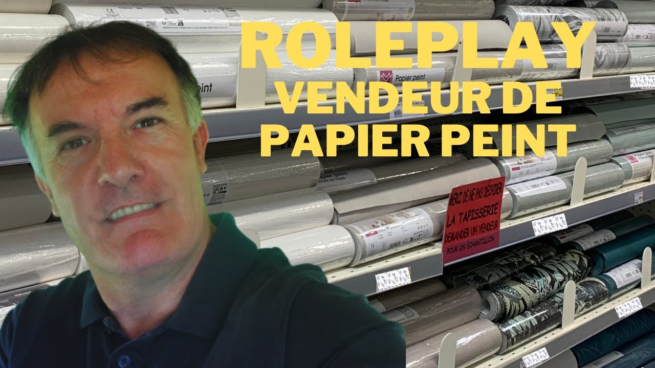 Roleplay vendeur de papier peint  - Asmr