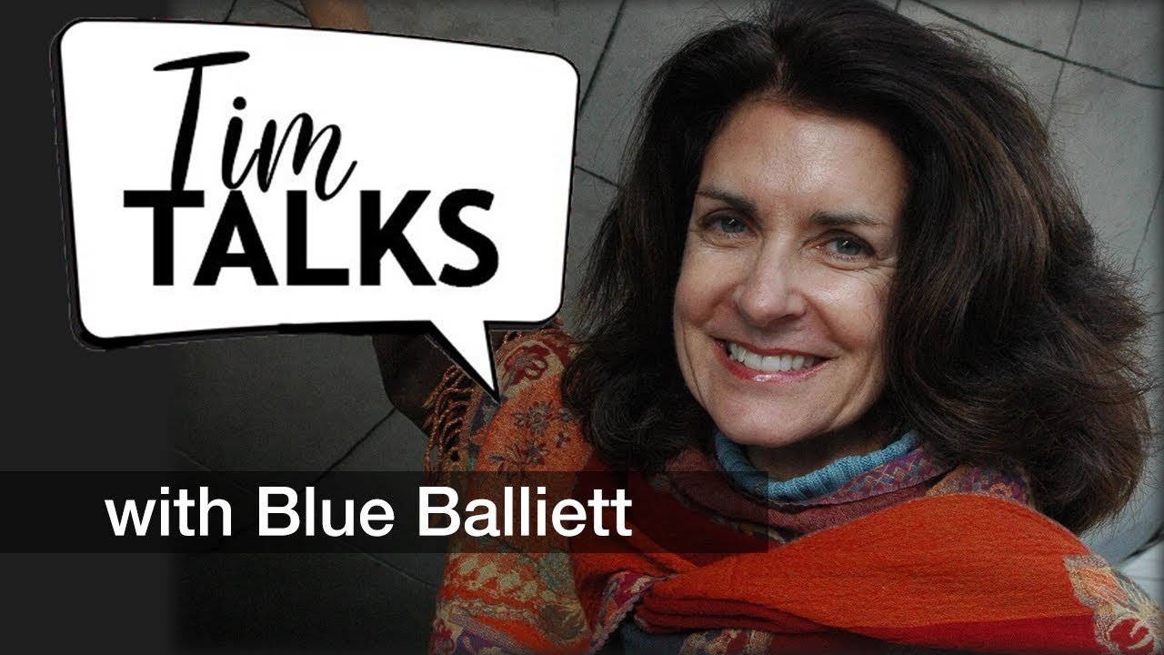 Tim Talks Books with guest Blue Balliett