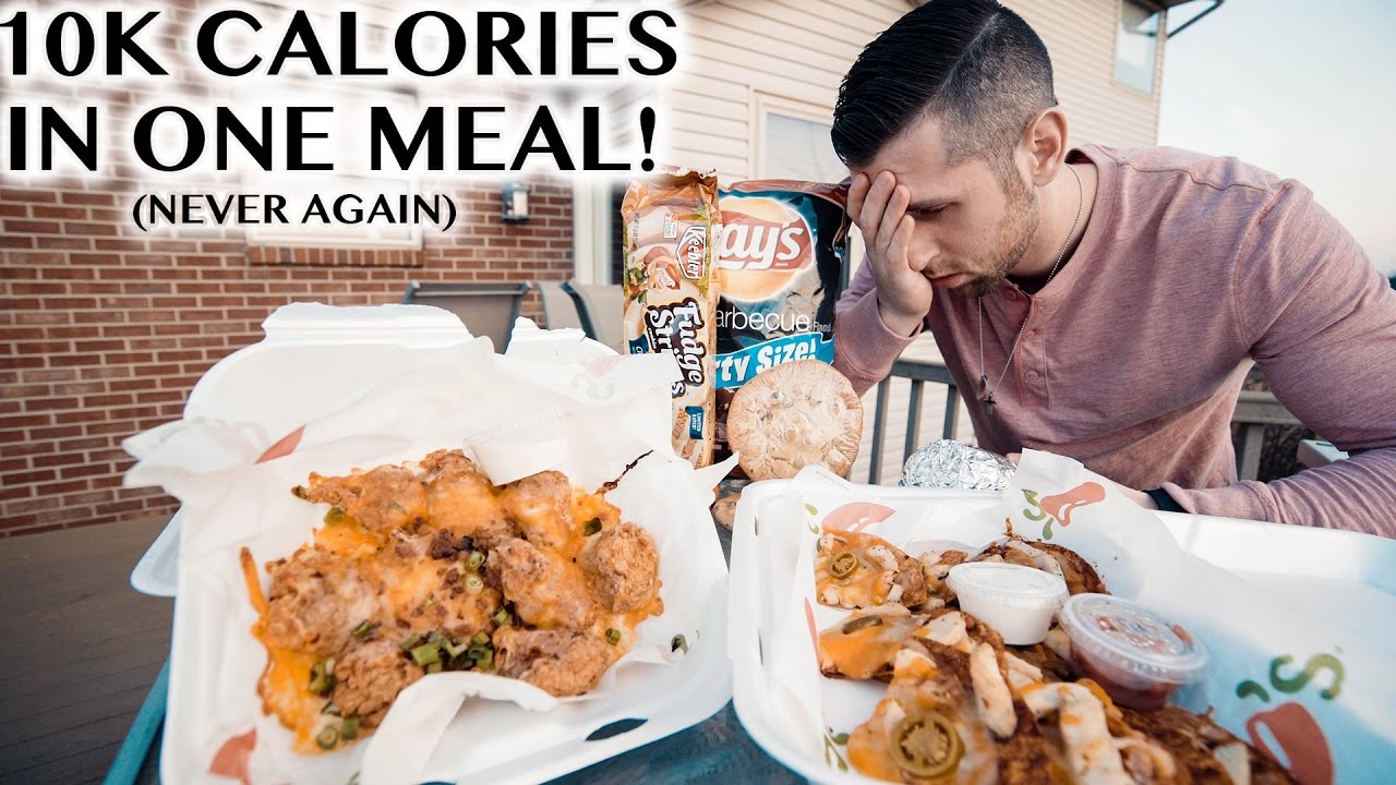 10,000 CALORIE CHALLENGE IN ONE MEAL! MOST EPIC CHEAT MEAL EVER!