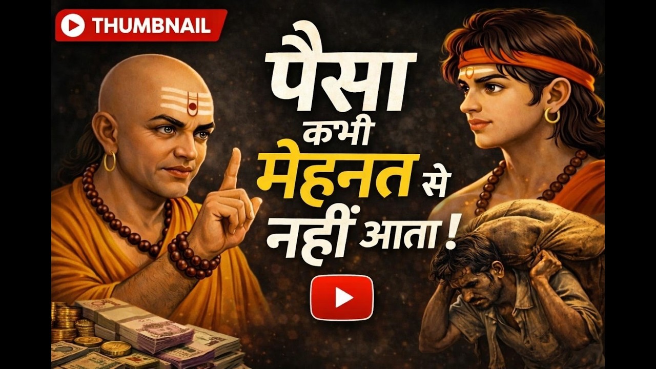 मेहनत करने वाले गरीब क्यों रहते हैं? चाणक्य की सच्चाई Chanakya असली तरीका (Hard Work vs Smart Work)