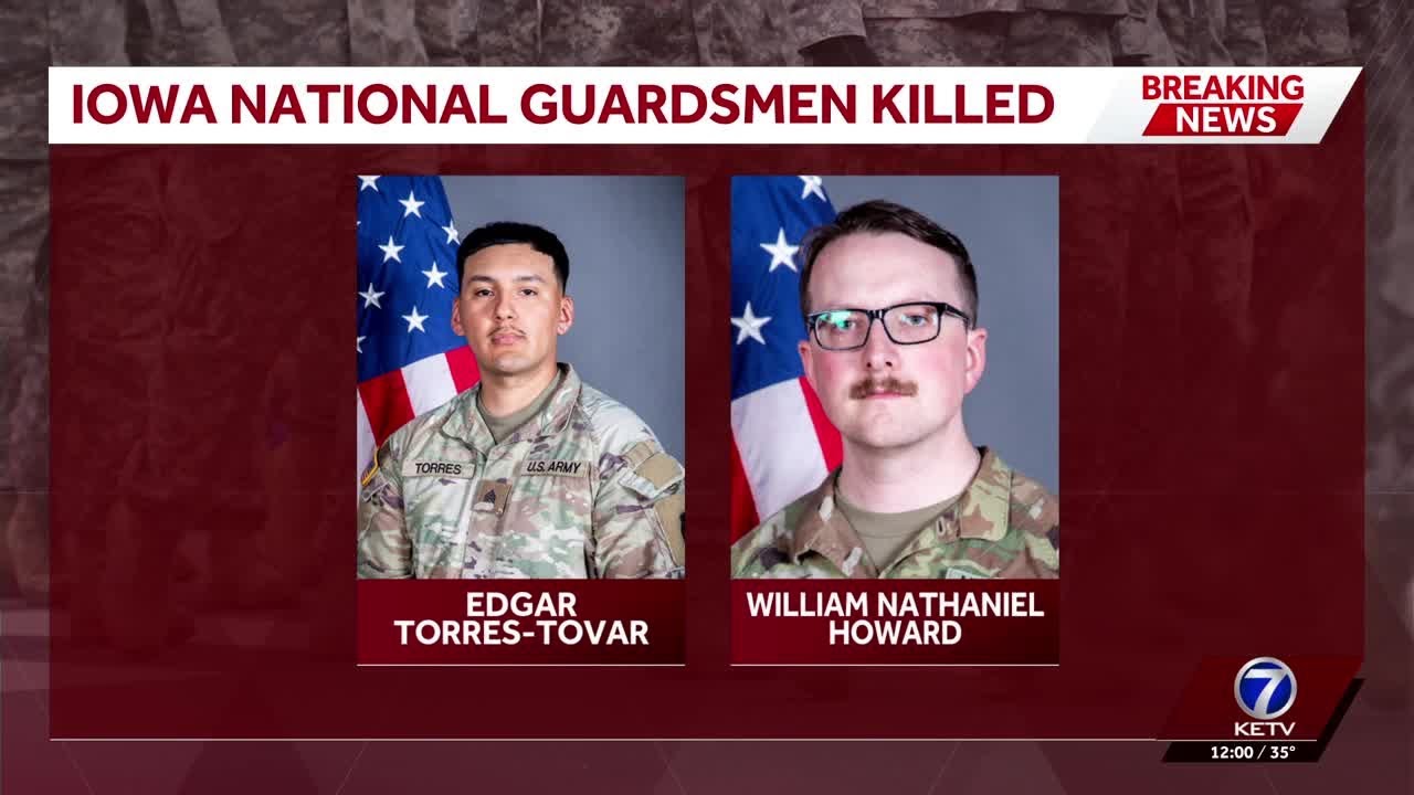 Officials identify Iowa National Guard soldiers killed after attack in Syria