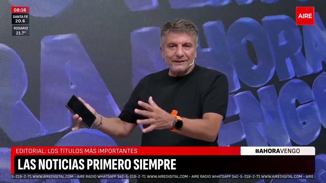 Tensión en Rosario por RECLAMOS POLICIALES: conferencia clave del ministro Cococcioni