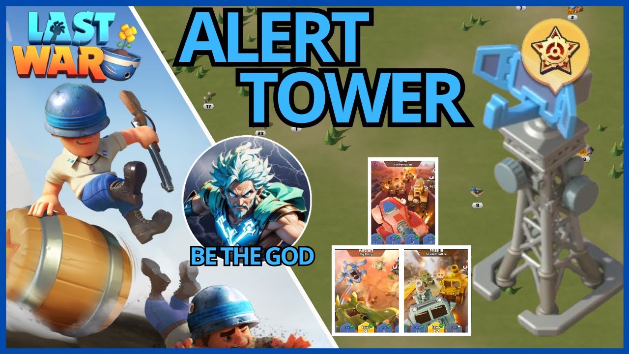 🏆LAST WAR 🏆GET MORE RESOURCES IN THE ALERT TOWER - I bet you didn't know that - Torre de Alerta