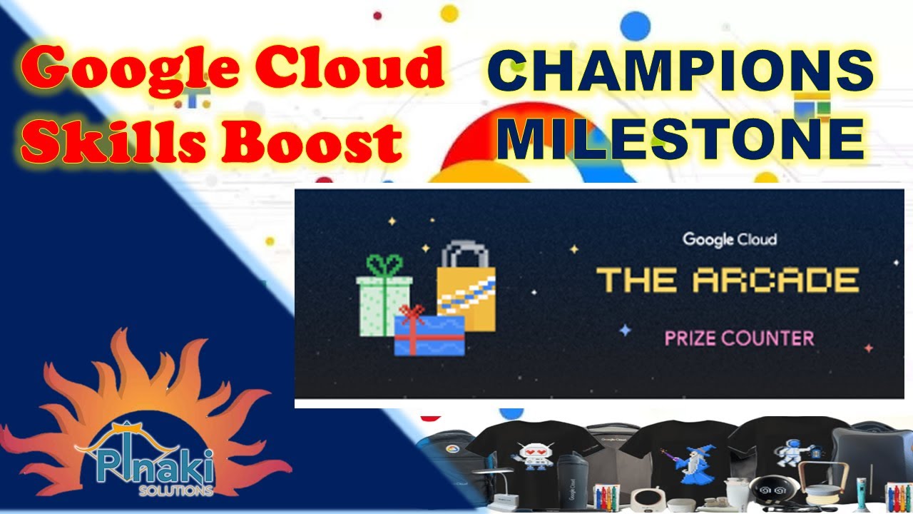 How to Redeem Points for Swags in Google Cloud Arcade | Step-by-Step | Pinaki Solutions | CHAMPIONS