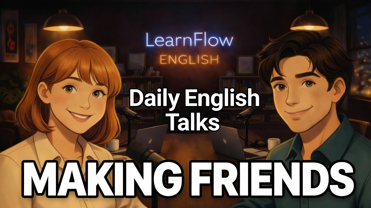How to Make Friends as an Adult in English | Real Conversation Practice for English Learners