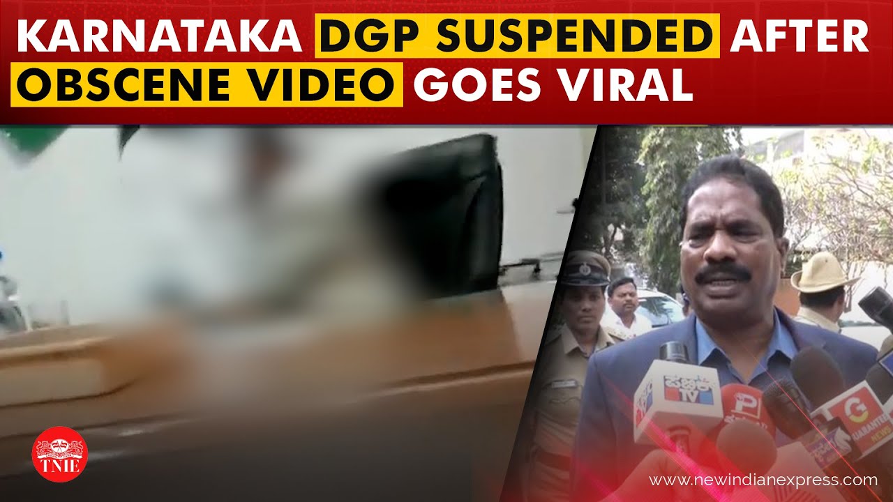 'Unbecoming of a Govt servant': Karnataka suspends DGP Ramachandra Rao over viral 'obscene' video