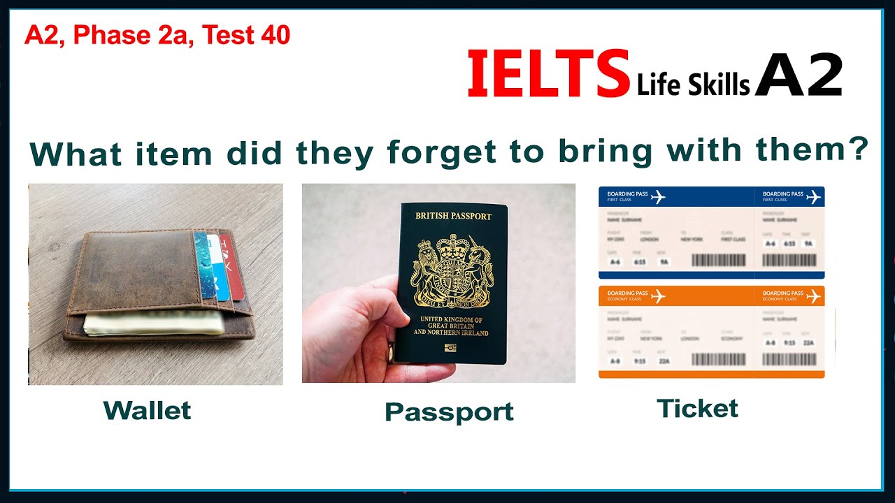 IELTS Life Skills A2 Listening Test 40 ► New 2025 🇬🇧