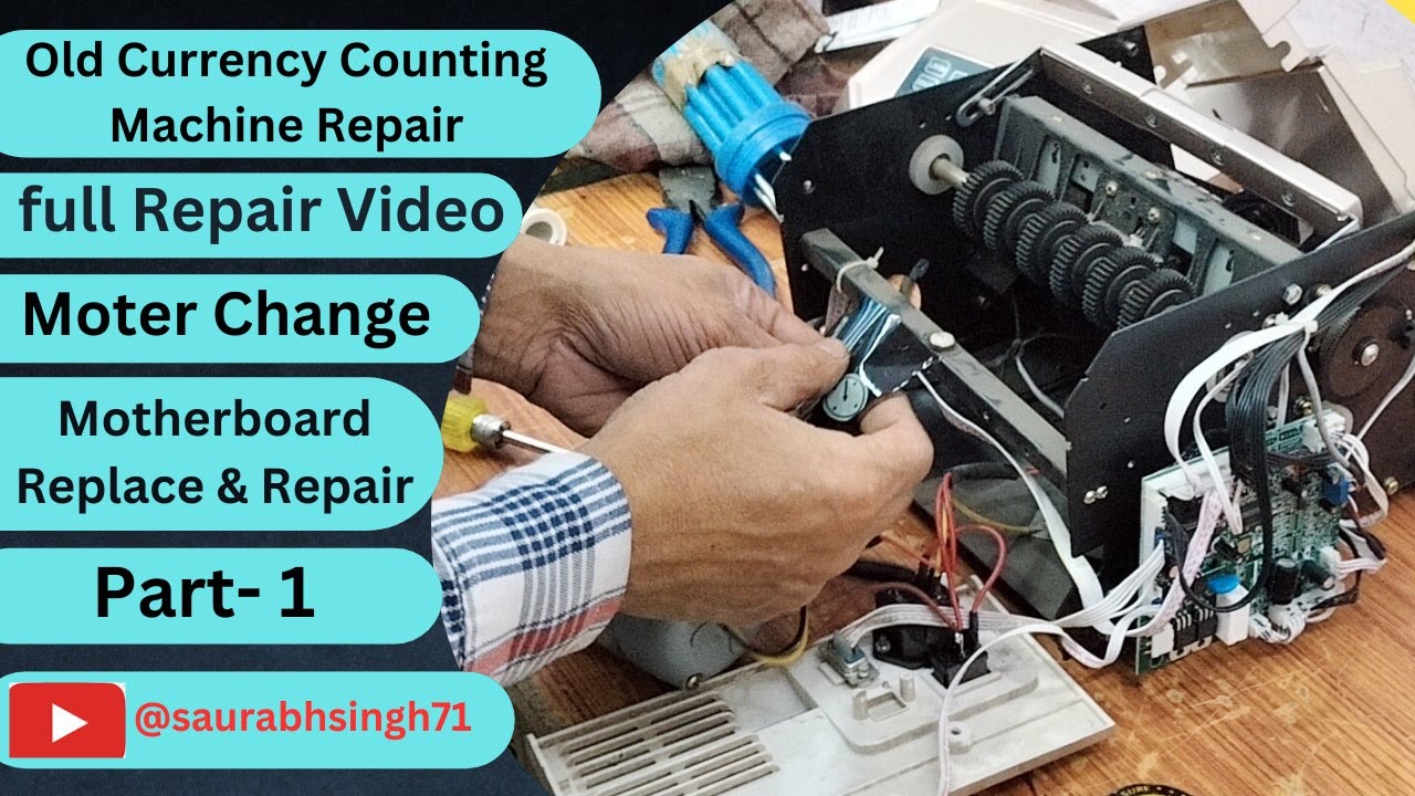 Mix Currency Counting Machine Repair / Note Counting Machine Repair / Cash Counting Machine Repair