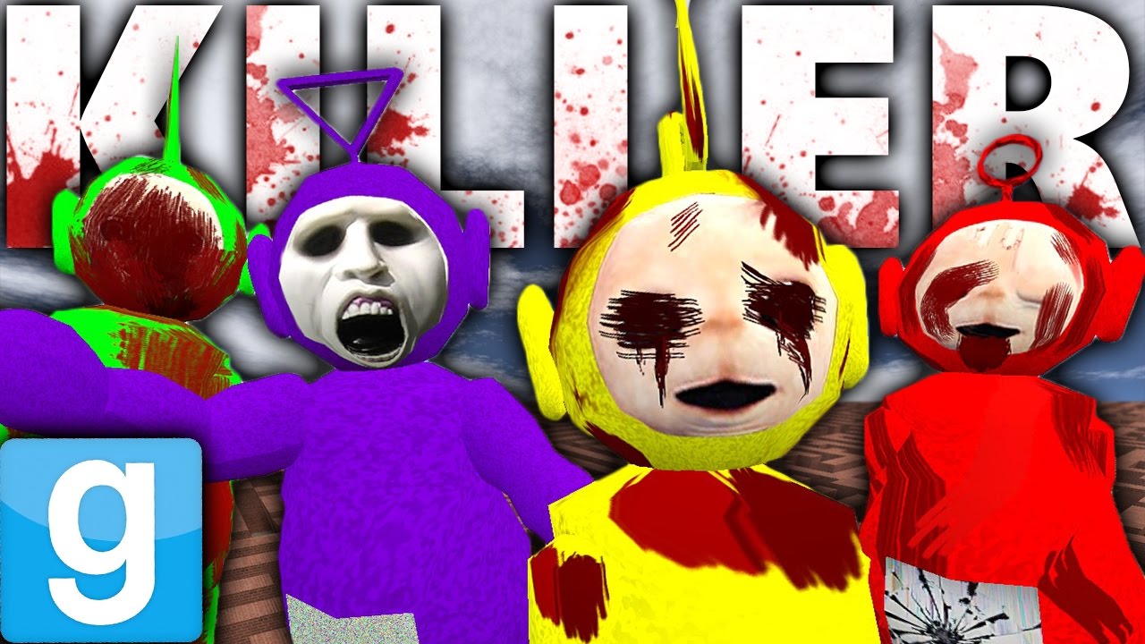 KILLER TELETUBBIES?! | Garry's Mod Murder Maze Challenge