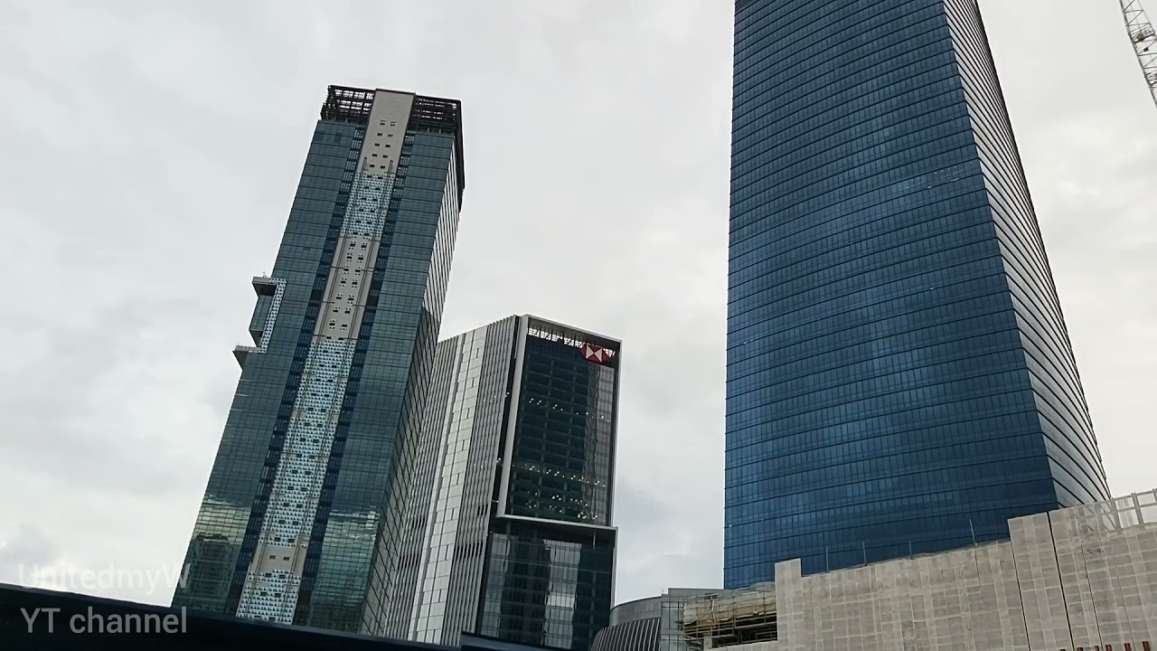 HSBC and Affin Bank at TRX Financial area 2021