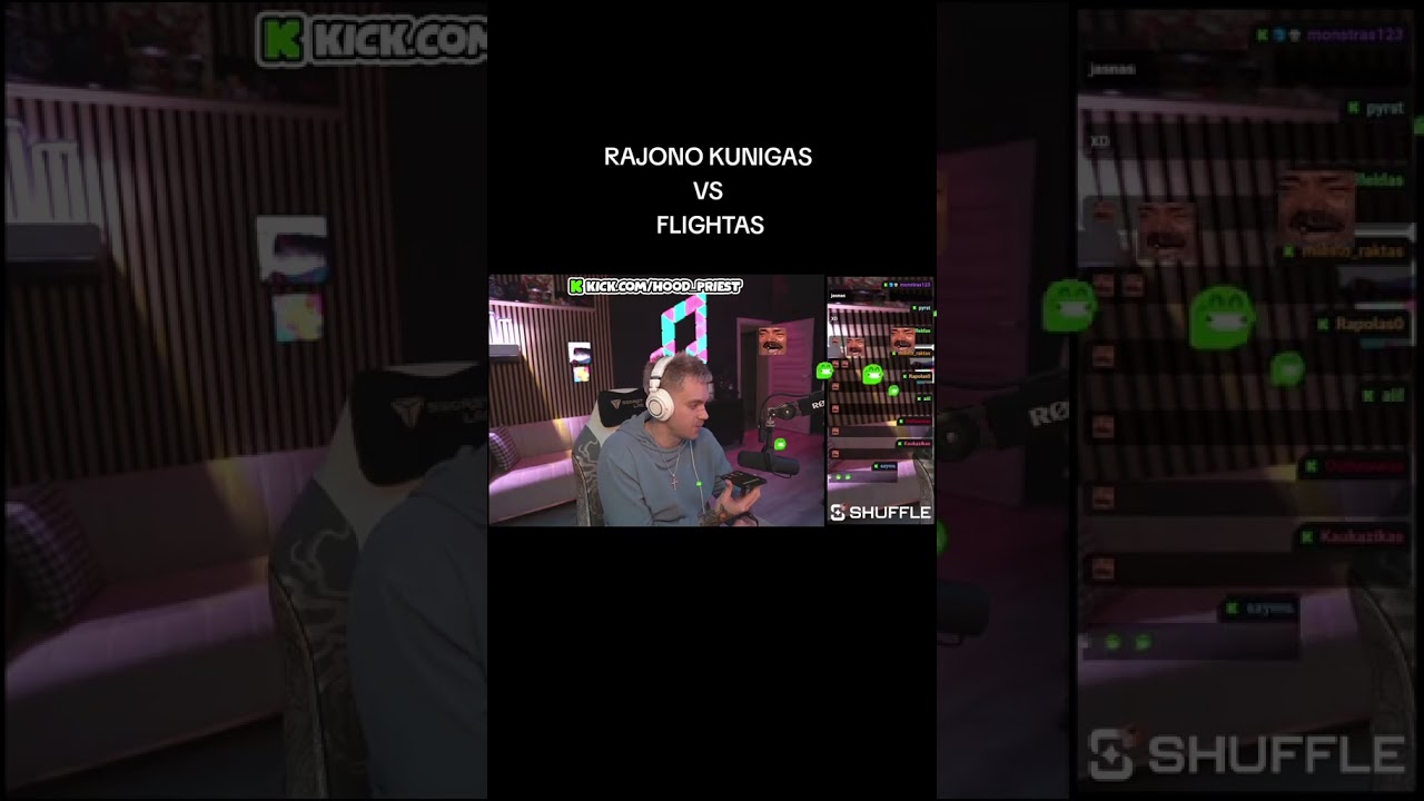 RAJONO KUNIGAS x FLIGHTAS KONFLIKTAS