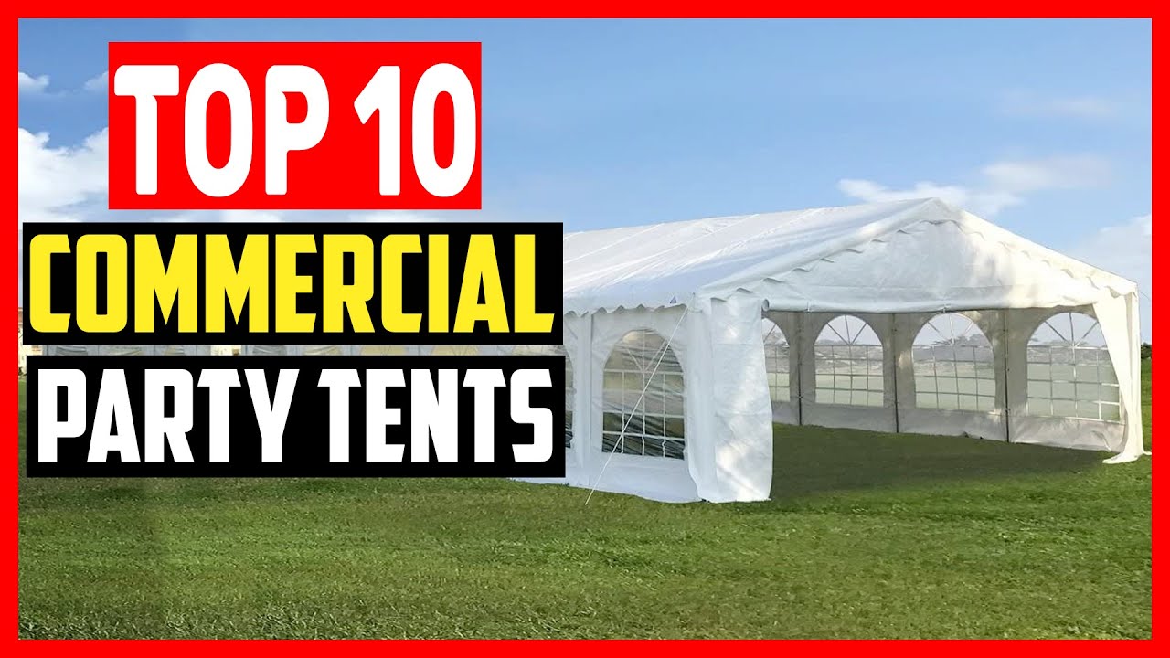 ✅ Top 10 Best Commercial Party Tents of 2025