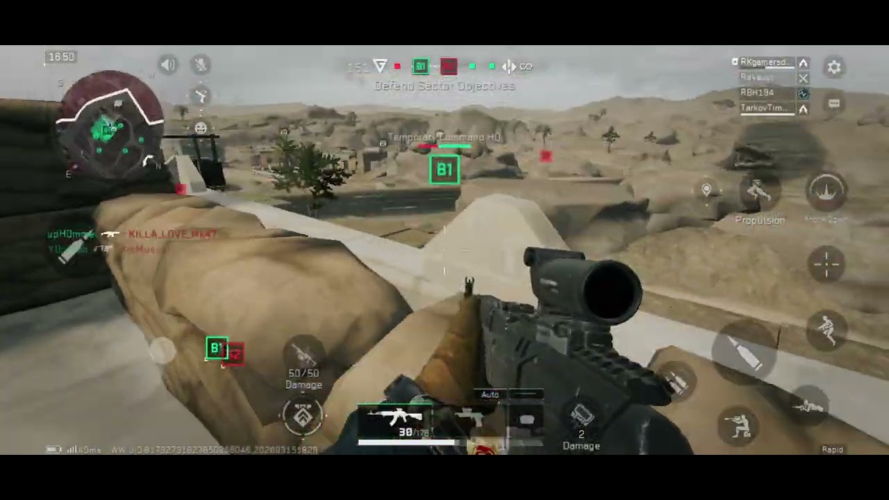 DeltaForce just try to protect our area 🔥#deltaforce #gamers #action #fps #teamdeathmatch 