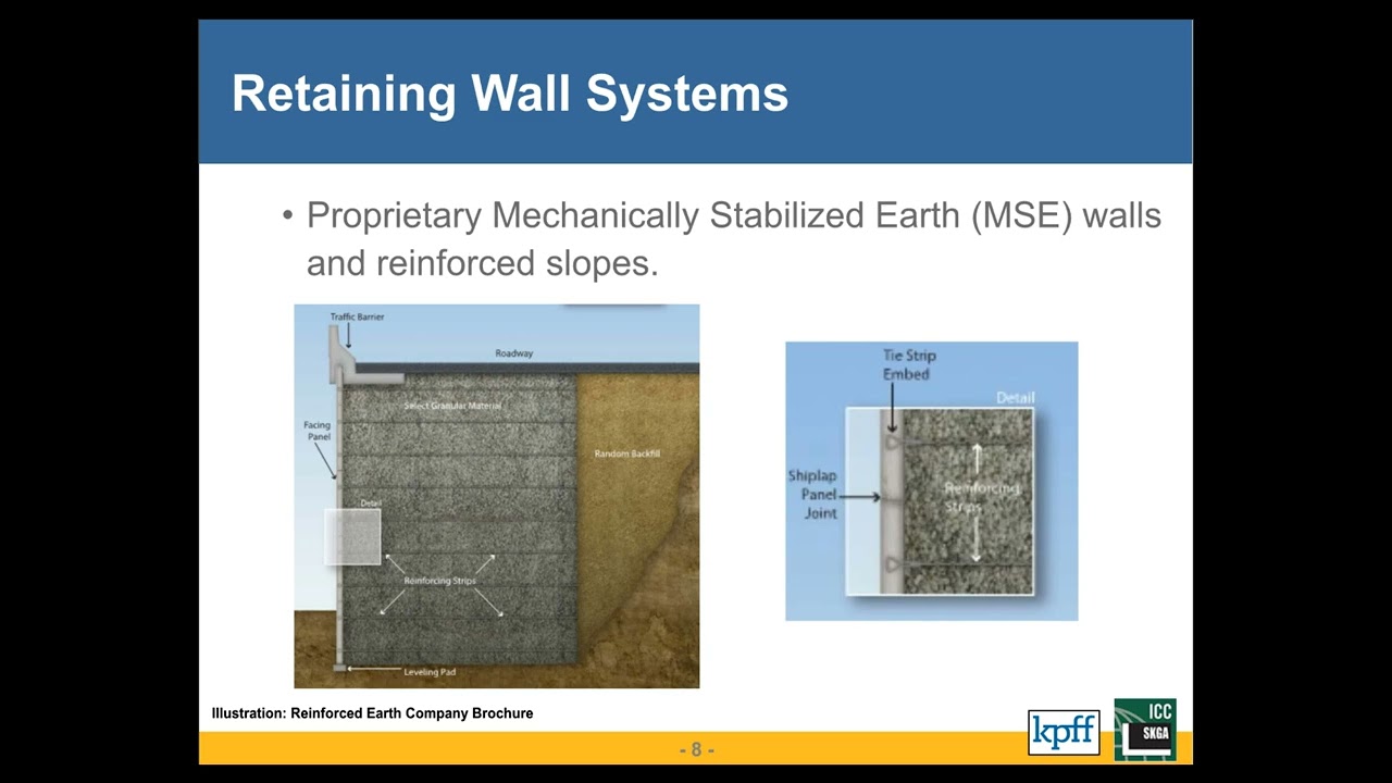 Part 1 - Fundamentals of Retaining Wall Structural Design