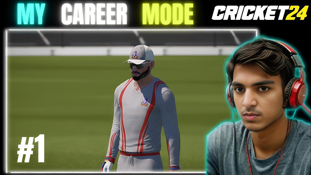 MY FIRST MATCH IN FIRST CLASS CRICKET | CRICKET 24 @RahulRKGamer