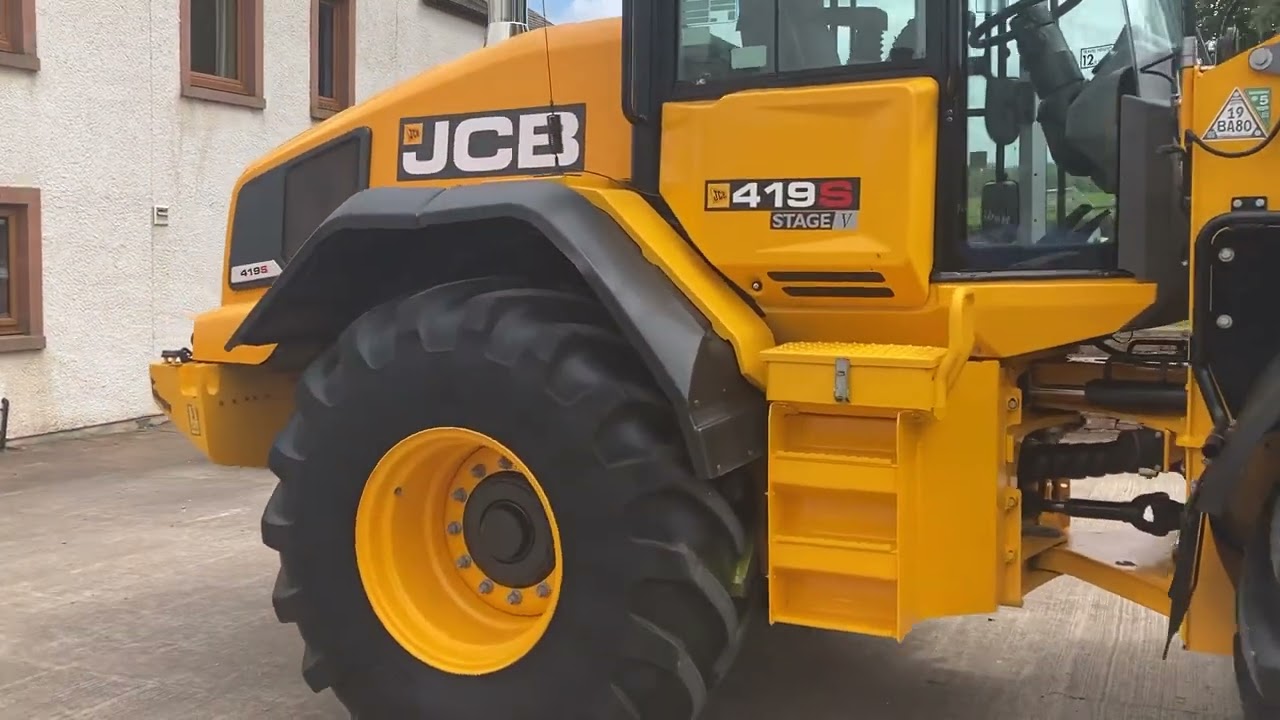 JCB 419S Loading Shovel, D&A Kidd LTD, www.dandakidd.co.uk.