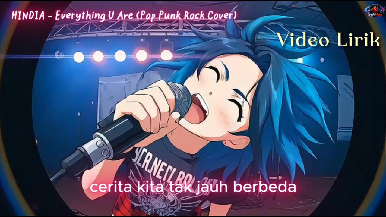 Hindia - Everything U Are (AI Pop Punk Version) | CpyAIMusic