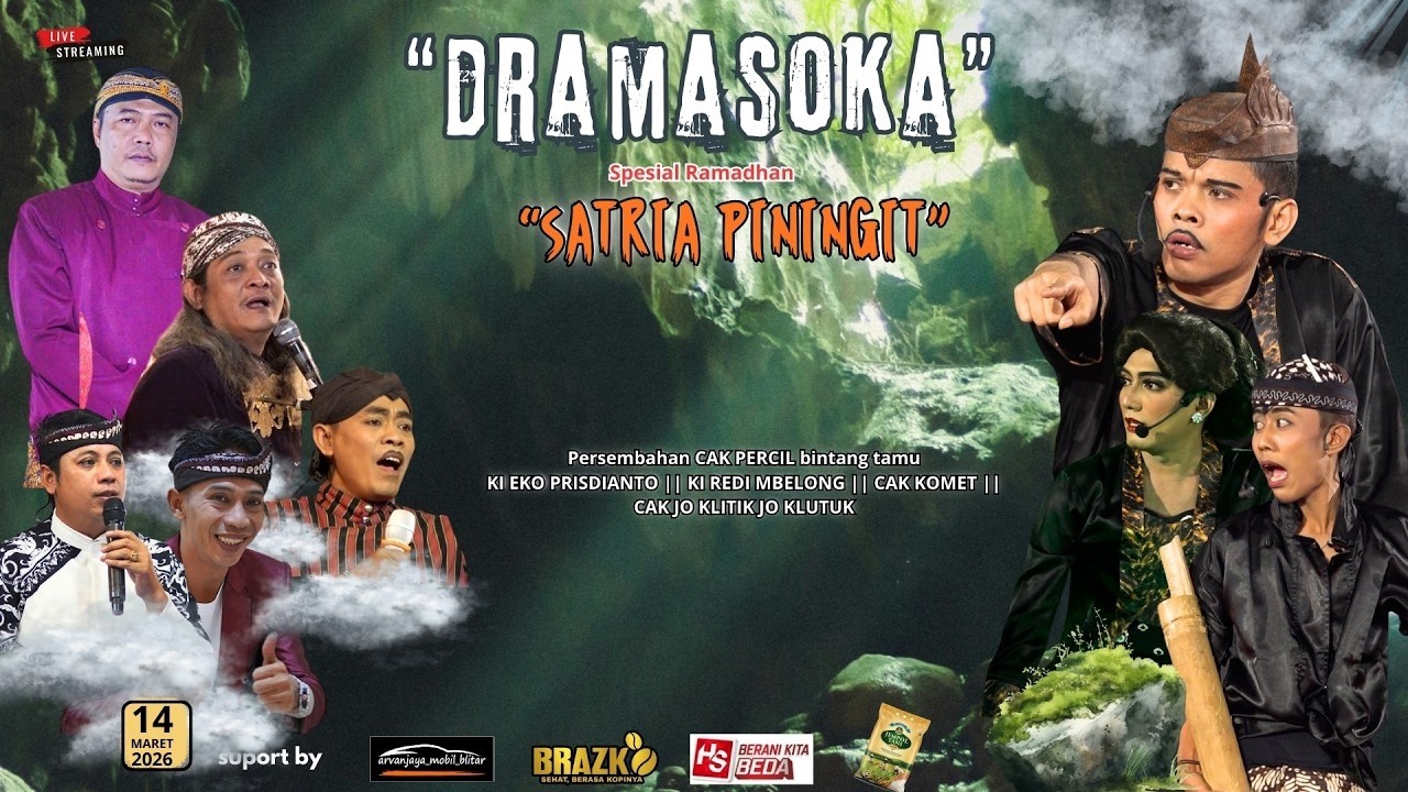 🔴 DRAMASOKA SATRIO PININGIT |  KI EKO PRISDIANTO, CAK PERCIL, DUO JO,  KI REDI MBELUNG, CAK KOMET