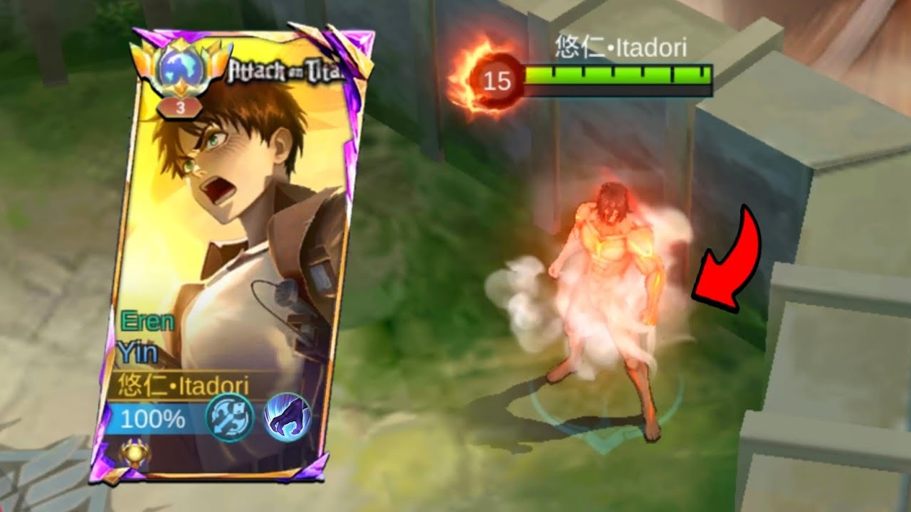 THANKYOU MOONTON, YIN REVAMPED “EREN YEAGER” IS FINALLY HERE!!🔥 (First gameplay ever!)