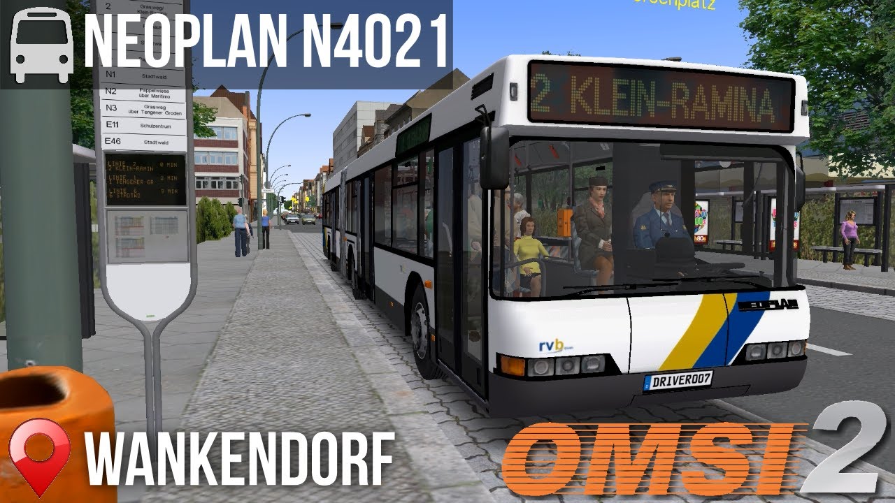 OMSI 2 - Wankendorf, Line 2, Neoplan N4021NF (Articulated)