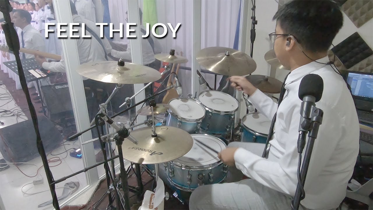 DRUM CAM - Feel the joy (cover)