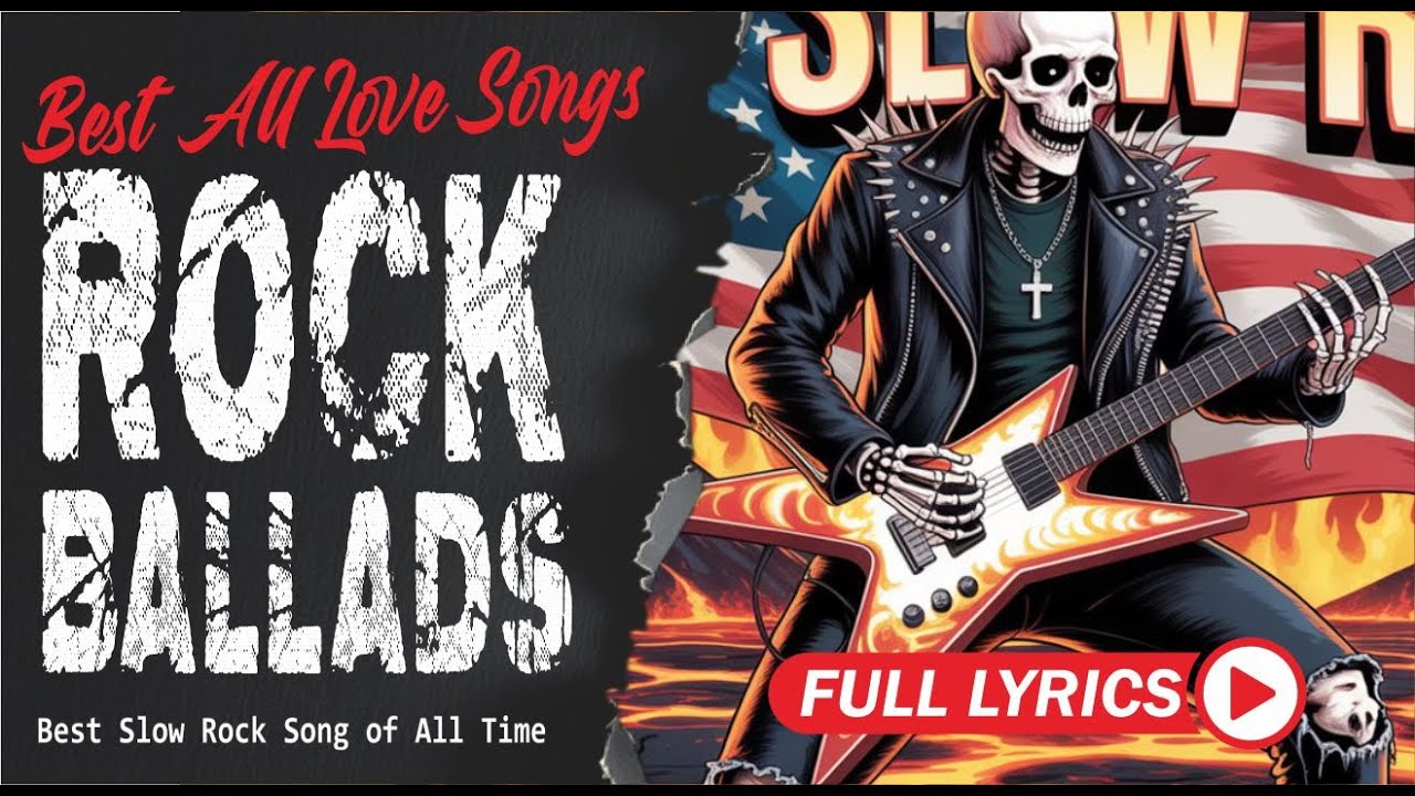 Slow Rock Love Songs Collection 70s 80s 90s Nonstop Slow Rock with Lyrics